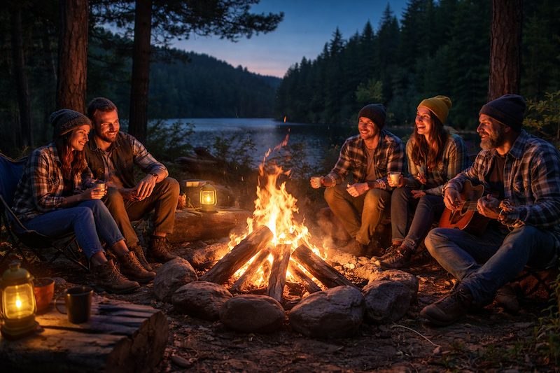 Campfire Evenings at Pacific Trails