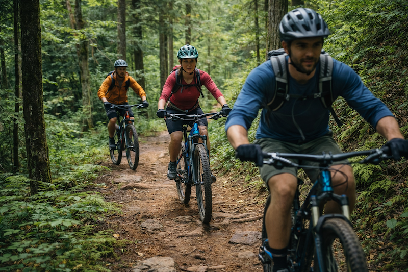 Mountain Biking at Pacific Trails